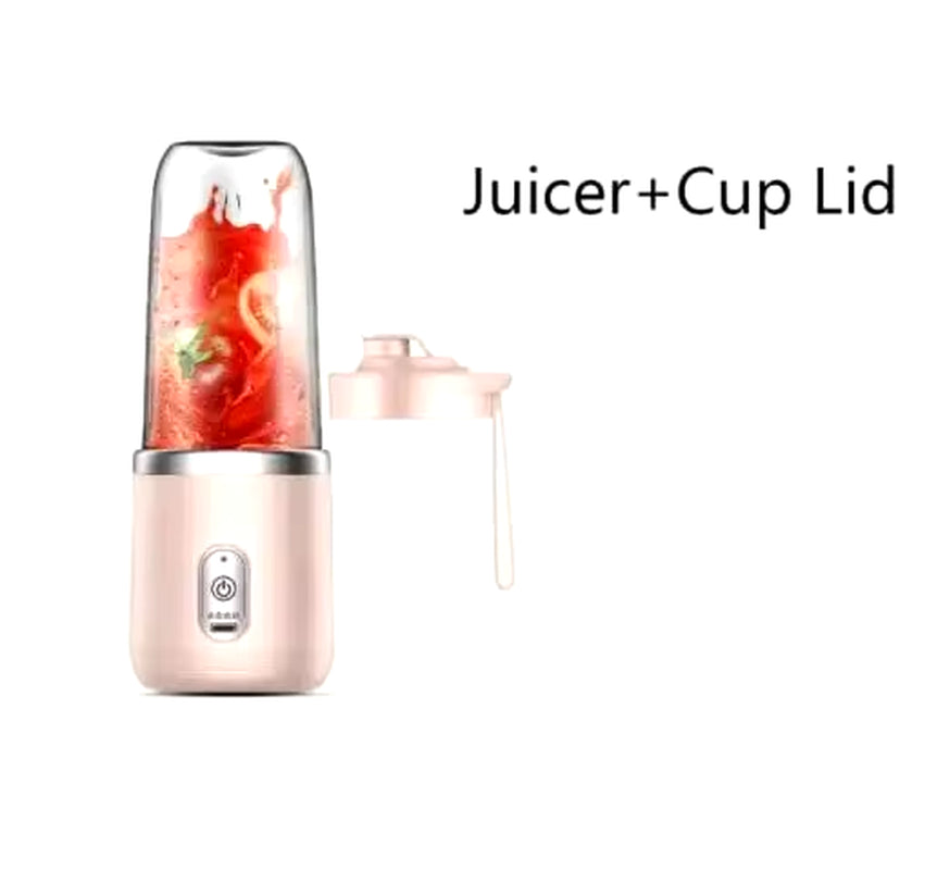 Portable Blender Bottle Electric 6 Blades Multifunction Juice Blender Fresh Juice Smoothie Blender Ice Crushcup Food Processor