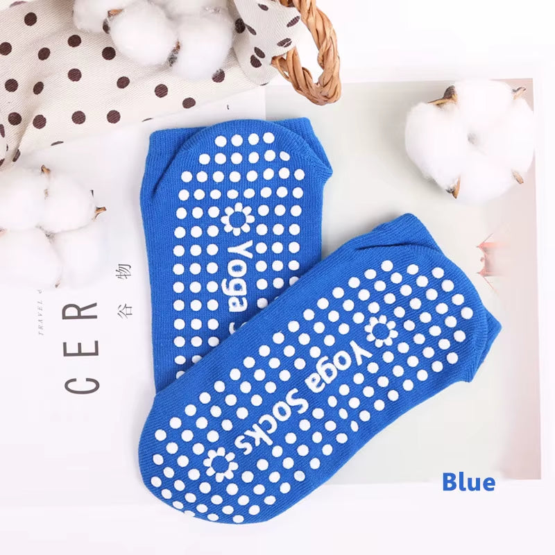 Yoga Socks Professional anti Slip Socks Woman Sport Sweat-Absorbent Breathable Pilates Socks Gym Fitness Sports Cotton Socks