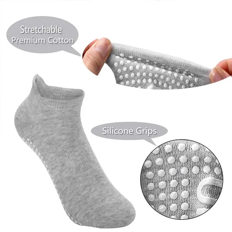 Yoga Socks Professional anti Slip Socks Woman Sport Sweat-Absorbent Breathable Pilates Socks Gym Fitness Sports Cotton Socks
