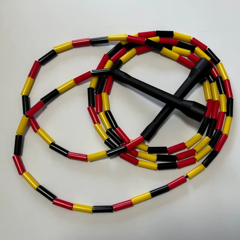 Durable 290CM Adjustable Nylon Jump Rope - Professional Skipping Rope for Kids & Adults, Ideal Portable Fitness Equipment for Cardio Workouts