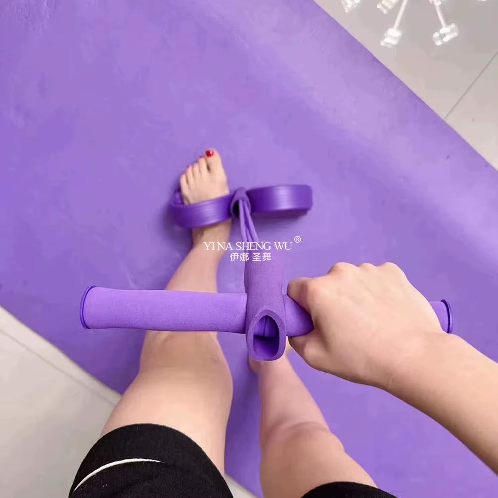 Multi Function Tension Rope Bands for Fitness Exercises Elastics Tape Home Resistance Bands 4 Tube Elastic Pedal Puller Training